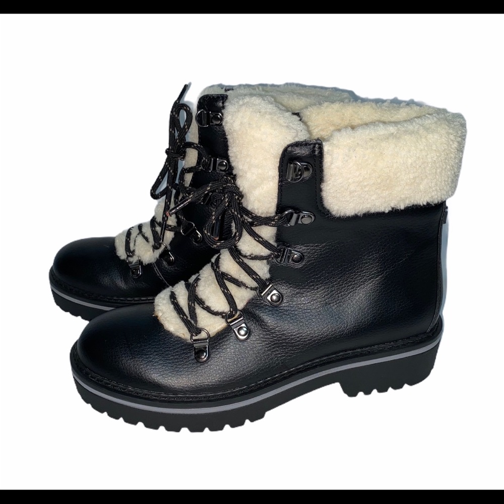 Tommy Hilfiger Ron 2 faux fur lace up boots